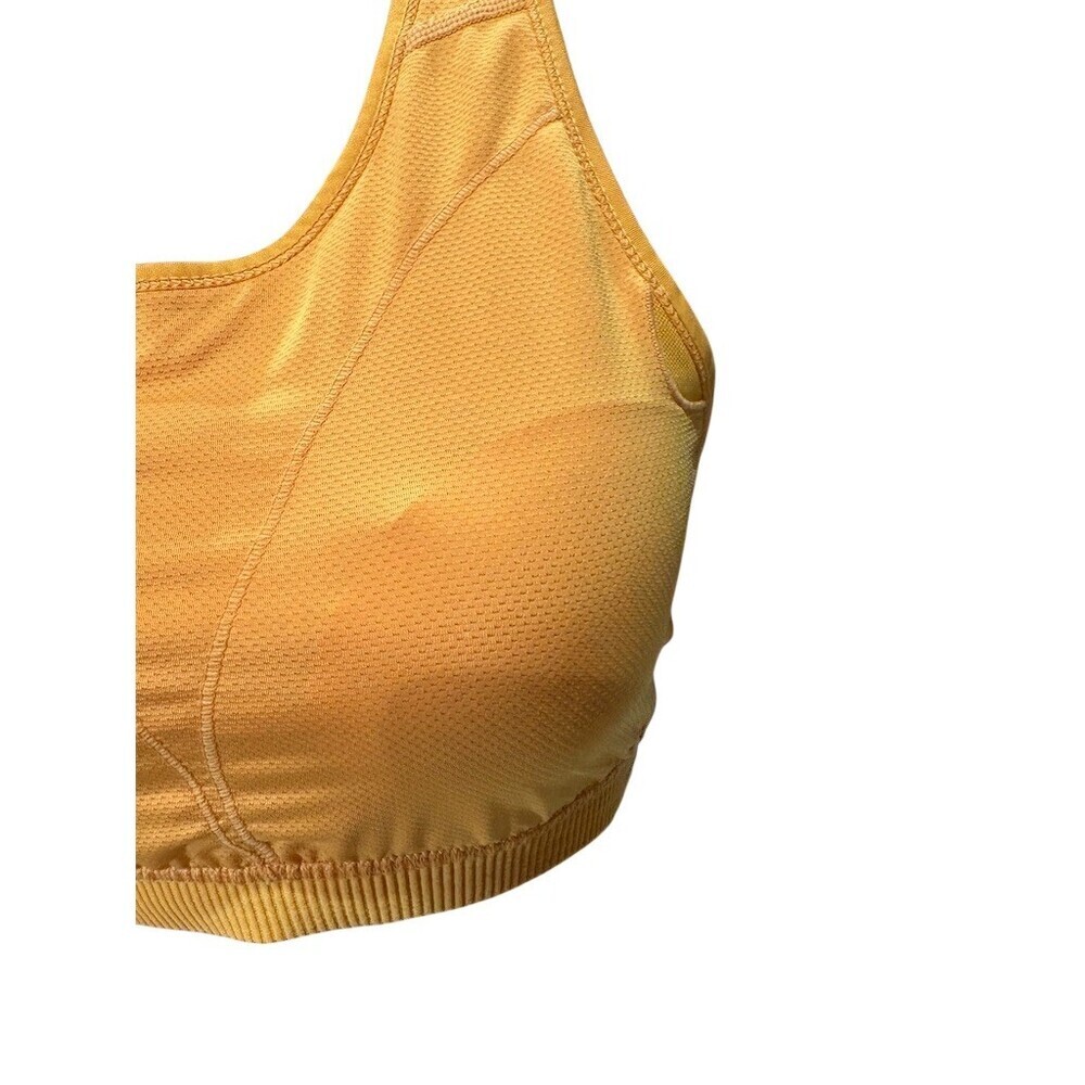 Papaya Active Sports Bra Womens M Orange Racerback Mesh Back Removable - Picture 3 of 7